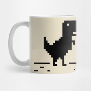 Pixel Tyrannosaurus Rex Mug